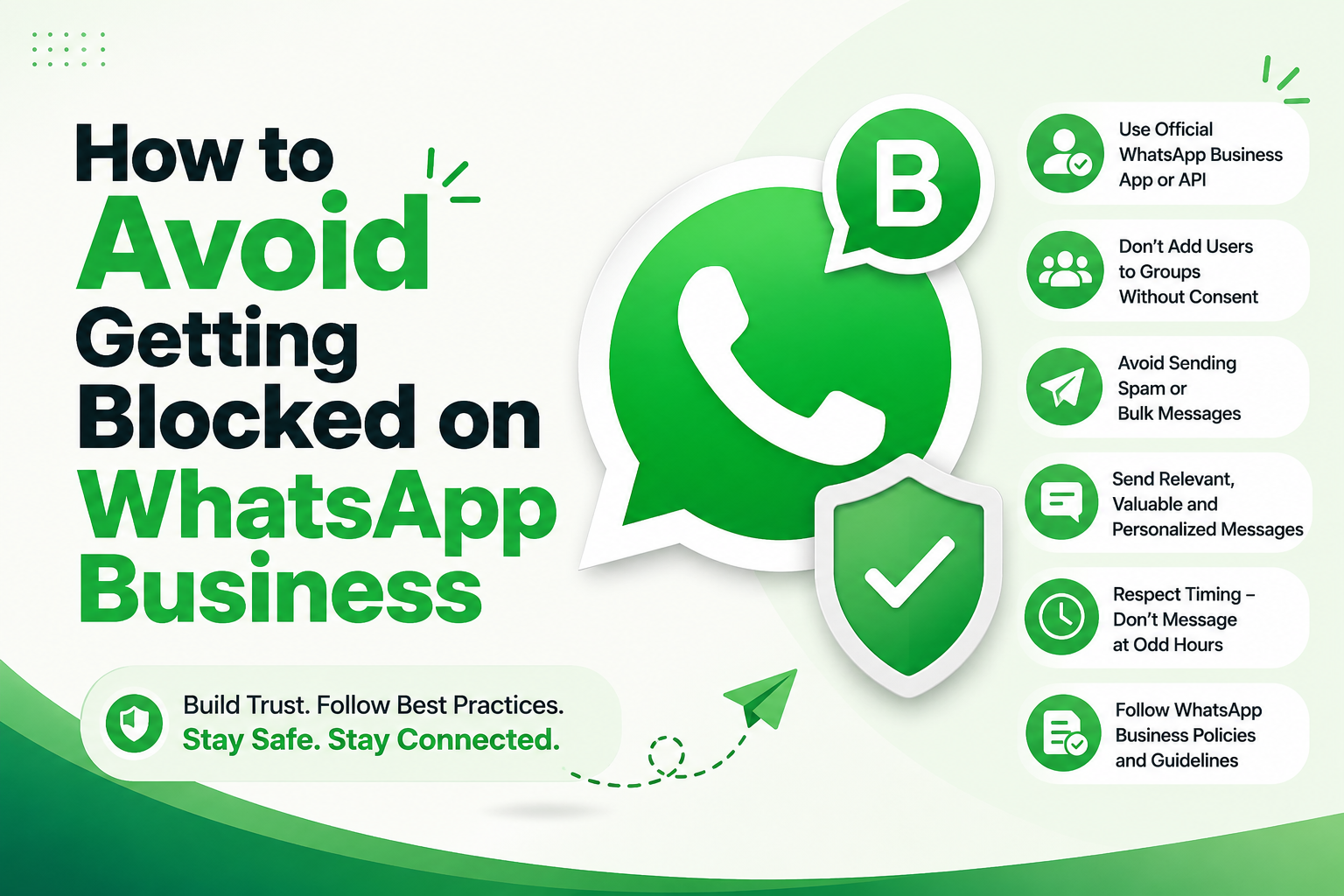 How to Avoid Getting Blocked on WhatsApp Business: Best Practices for Businesses (2026 Guide)